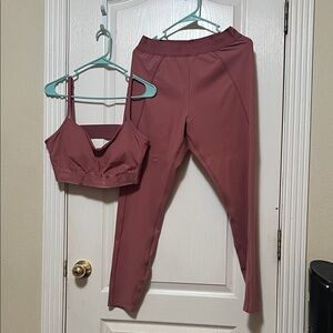 PINK vs Mauve activewear Set